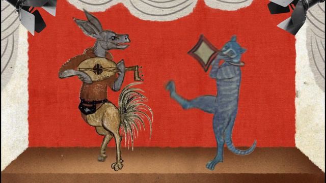 Кукла Колдуна. Исполняет средневековый оркестр