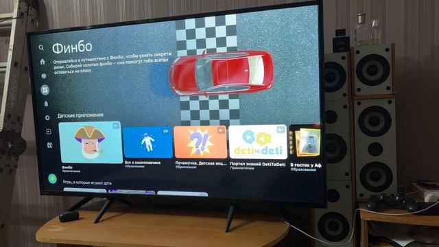 4К ТЕЛЕВИЗОР ОТ SBER | ОБЗОР SBER TV SDX-55U4010B 4K | АСИСТЕНТ САЛЮТ АПК смотреть онлайн