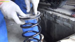 Установка задних пружин на Peugeot Partner 1.6 HDi 2009 г.в.