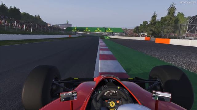 F1 2019 - 1990 Ferrari F1-90 Gameplay at Circuit de Catalunya [4K 60FPS] смотреть онлайн