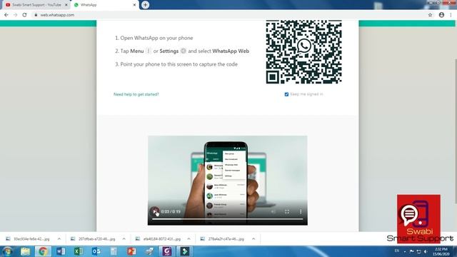 How To Use Whats App On PC And Laptop | Web.Whatsapp.com | Swabi Smart Support смотреть онлайн