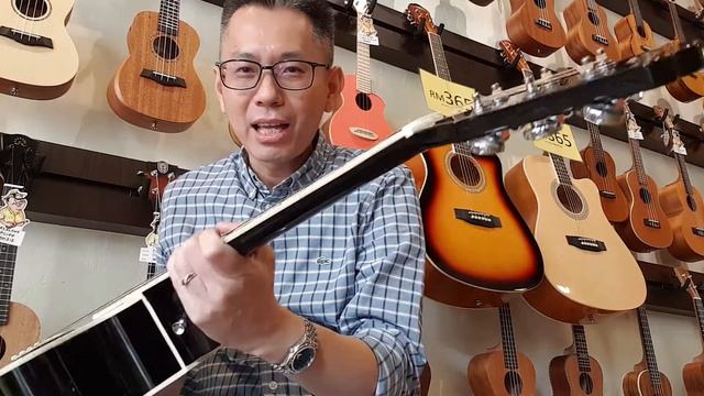 Caravan Music - Acoustic Guitar (Black) смотреть онлайн