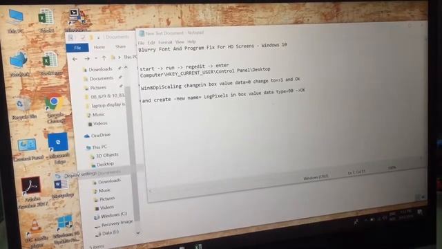 Blurry Fonts And Programs Fix For HD Screens on Windows10 смотреть онлайн
