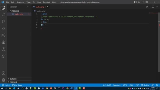 PHP Tutorial A-Z Bangla - Increment Decrement Operators in PHP 5.4 смотреть онлайн