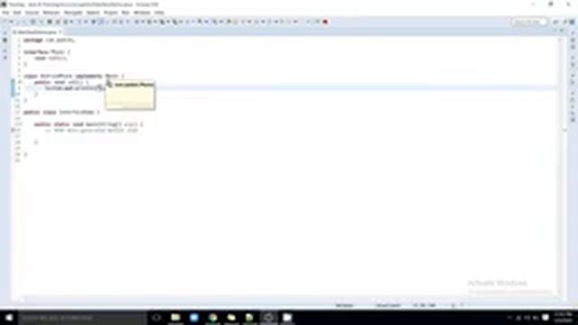 Java 23 Lab Default Method Definition in Interface смотреть онлайн