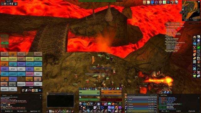 Molten Core lava jump