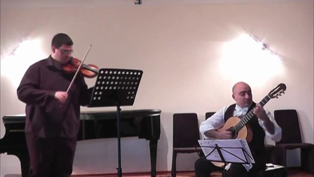 Giulio Menichelli e Damiano Mercuri suonano la Danza di Rossini смотреть онлайн