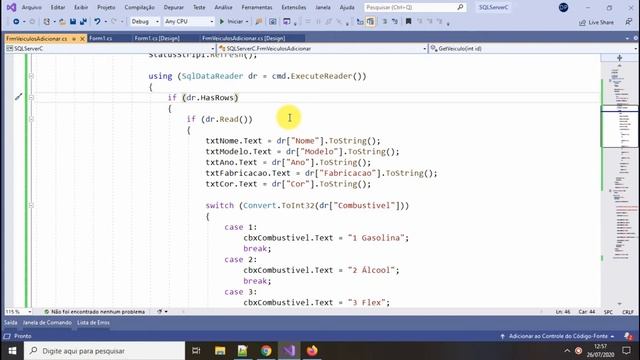 C#, Atualizando dados no SQL Server com UPDATE. C Sharp. Vídeo 5/6 смотреть онлайн