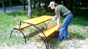 Скамейка трансформер