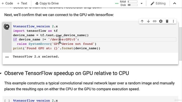 14.11 Optional GPU and Google Colab смотреть онлайн