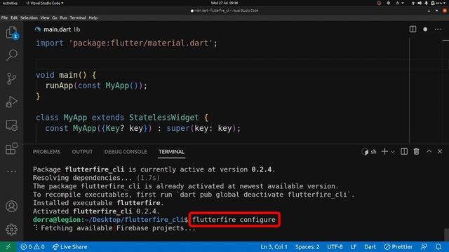 Flutter Firebase Setup using FlutterFire CLI [2023] Easy and Fastest Way! смотреть онлайн