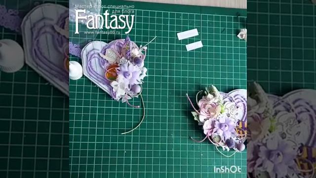 #dies_Fantasy Мастер класс Открытки валентинки Скрапбукинг смотреть онлайн