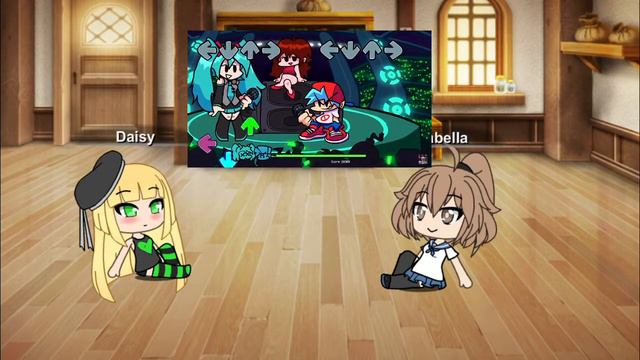 Daisy and Isabella reacts to Miko Friday night Funkin pt 1 смотреть онлайн