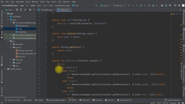 Timetable Manager App for Android using Java and SQLite (Part 2) смотреть онлайн