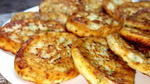 Сырные оладьи - завтрак за 10 минут. Готовлю на завтрак сырные оладушки. Вся семья их любит!