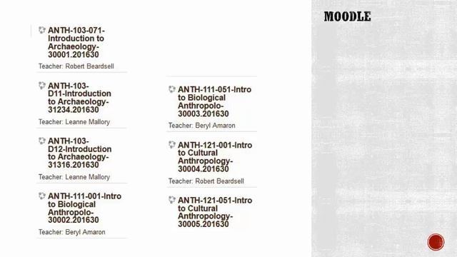 OC Moodle - Part 2 - How courses are named at OC смотреть онлайн