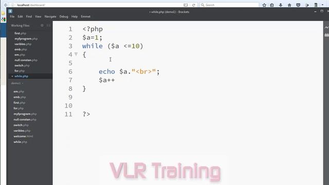 while and do while in php Telugu 15-vlr training смотреть онлайн