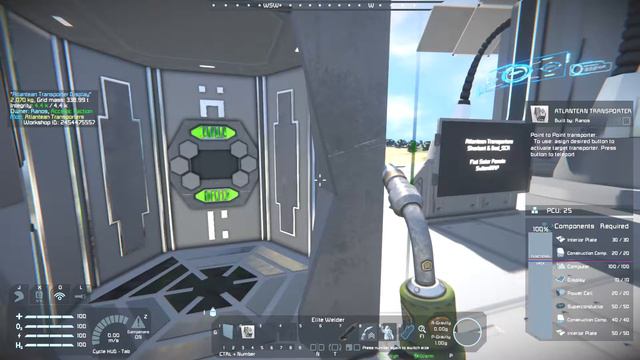 [Mod Review] Space Engineers #281 - Atlantean Transporters смотреть онлайн