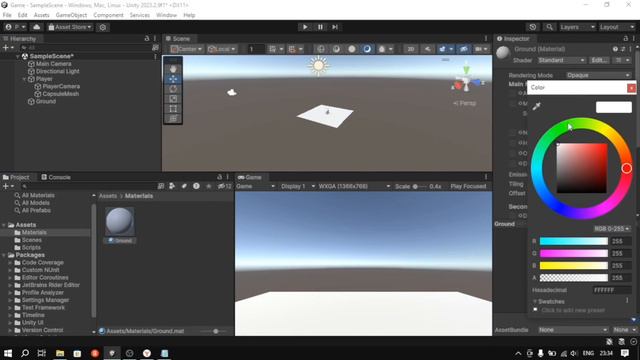 Как сделать управление персонажем от первого лица в Unity 3D смотреть онлайн