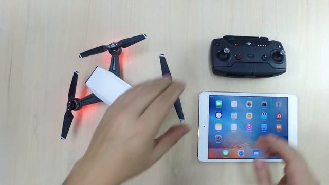 Cómo conectar el DJI Spark con el RC смотреть онлайн