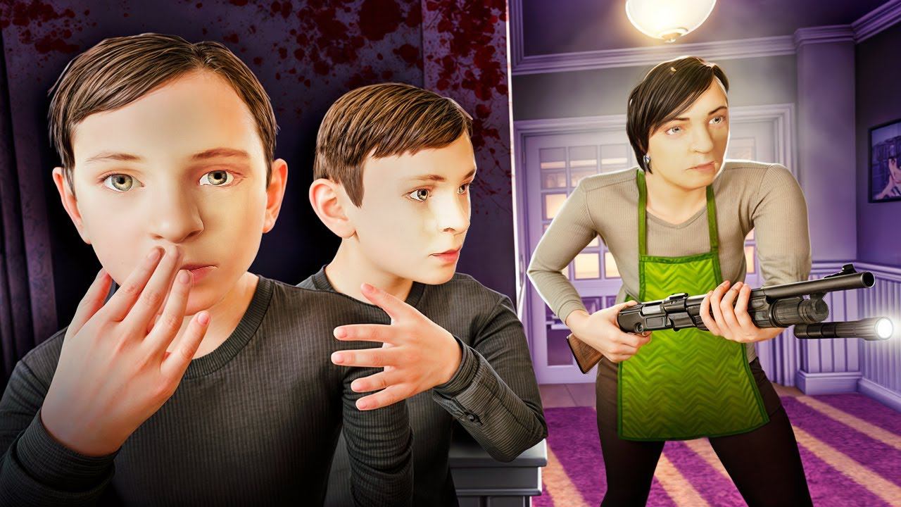 МАТЬ ОХОТИТСЯ НА НАС! СБЕЖАЛИ ИЗ ДОМА! СКУЛБОЙ 2 В Garry`s Mod смотреть онлайн