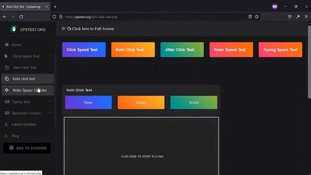 Take your CPS Test ? Jitter Click Test & Butterly Click | Click Speed Test смотреть онлайн