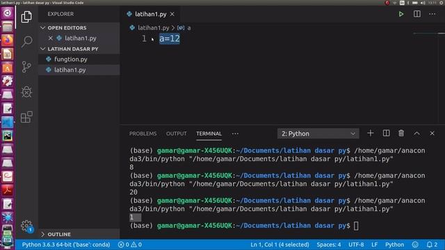 #PratikumPython Part 2 Operator (Bagian I) смотреть онлайн