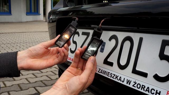 VW Golf MK7 license plate LED смотреть онлайн