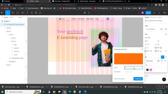 web ui template figma 003 || Creative designer смотреть онлайн