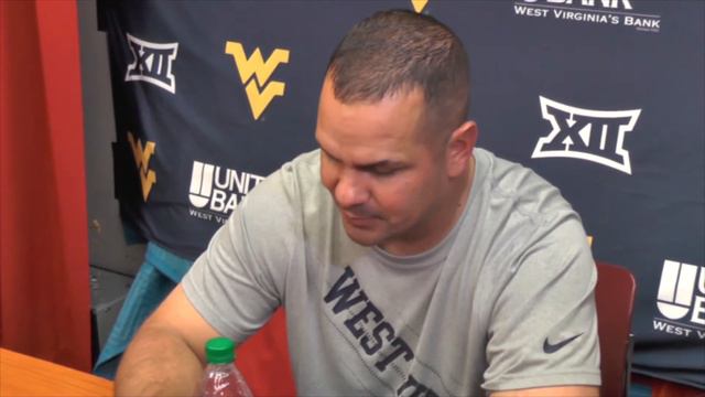 WVU vs Oklahoma postgame Tony Gibson смотреть онлайн