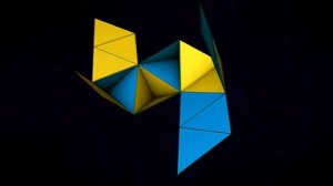 Make 3D Solid Shapes - Stellated Octangula / Звёздчатый октаэдр