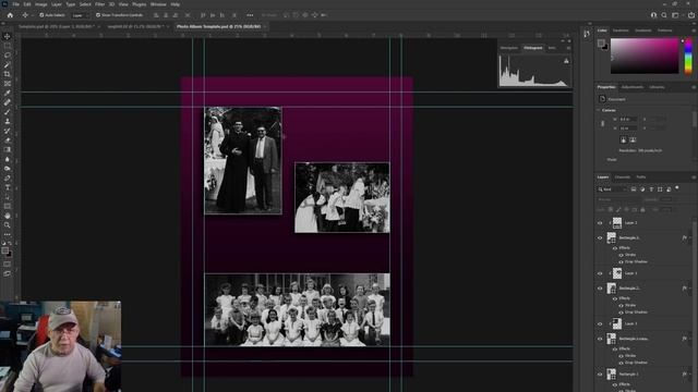 Want to create reusable Photo Layout Templates in Photoshop! смотреть онлайн