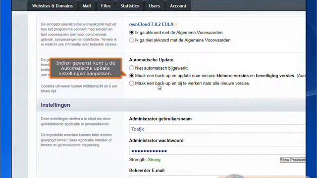 ownCloud installeren met de NL Hosting SaaS applicatie installer смотреть онлайн