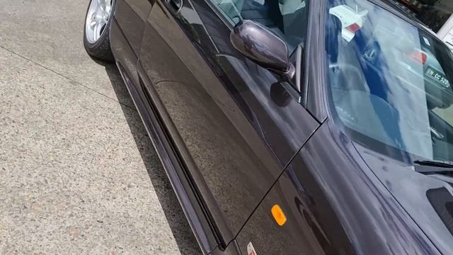 1995 Nissan Skyline R33 GTR KN6 Deep Grey Purple RB26DETT смотреть онлайн