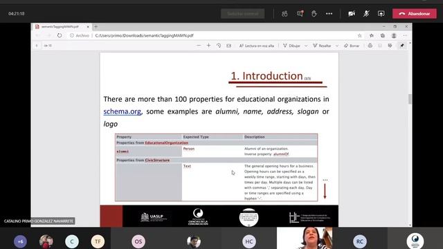 MESA 3 "SEMANTIC TAGGING OF EDUCATIONAL ORGANIZATIONS: A MODIFICATION OF WEB COMMUNICATING..." смотреть онлайн