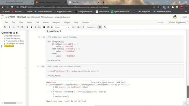 Sentiment Analysis Project on Amazon Musical Instrument Review using Python ~Part One. смотреть онлайн