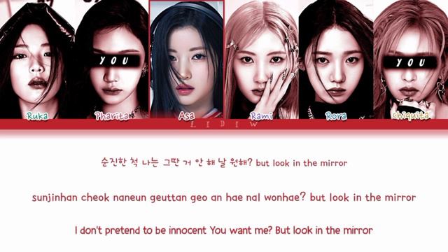 BABYMONSTER || BATTER UP But You Are Pharita & Chiquita (Color Coded Lyrics Karaoke)