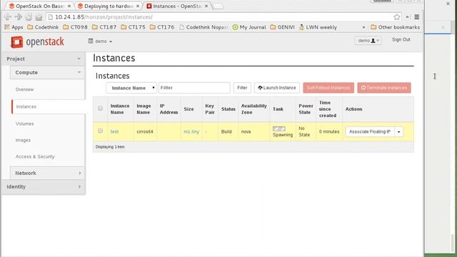 Installing a OpenStack cloud with Baserock смотреть онлайн