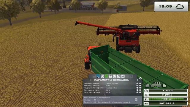 Farming Simulator 2013. #43 - Красный здоровяк смотреть онлайн