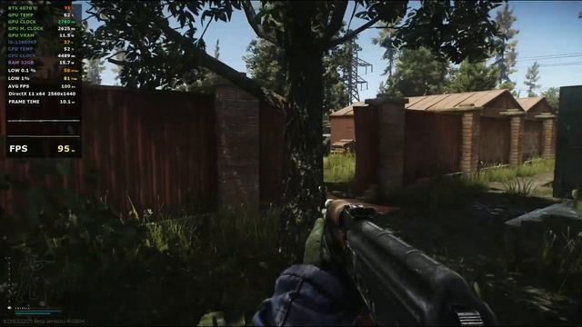 RTX 4070 Ti + I5 12600KF | Escape From Tarkov 2023 | Test In 1440P