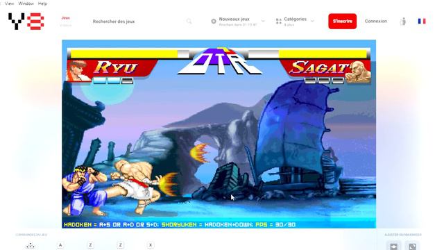 street fighter 2 ryu vs sagat flash game смотреть онлайн