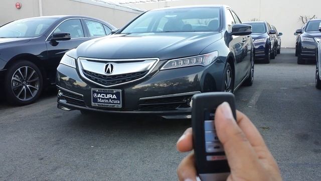 How to use remote engine start on 2015 Acura TLX смотреть онлайн