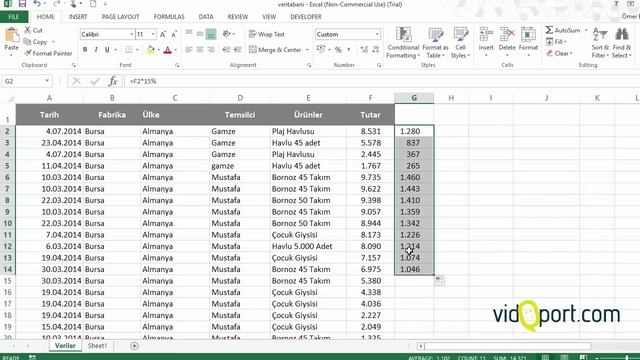 Excel Ctrl+Enter tuşlarını kullanmak- 297.video | Ömer BAĞCI смотреть онлайн