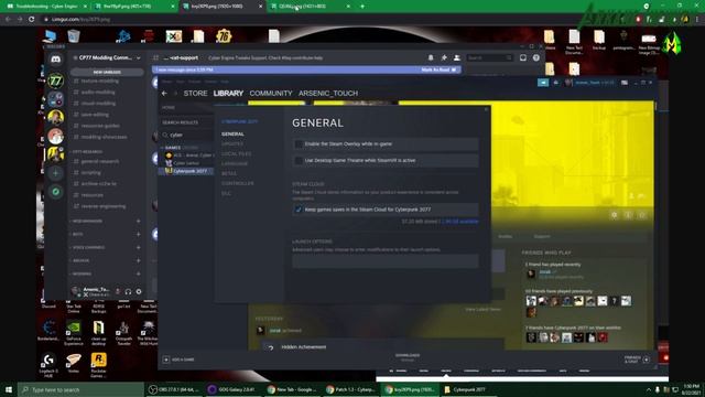 CYBERPUNK 2077 EVERY UPDATE COMPATIBLE - CYBER ENGINE TWEAKS/OVERLAYS FIX - Arkane Infinity Gaming смотреть онлайн