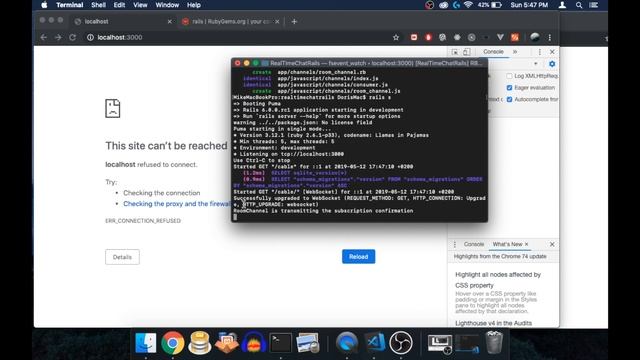 Rails 6 - Real Time Chat App смотреть онлайн