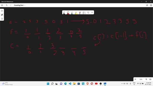 Counting Sort смотреть онлайн
