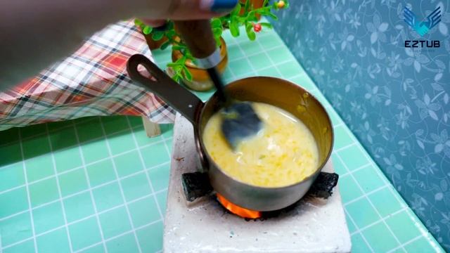 Easy Homemade Pumpkin Milk | How To Make Pumpkin Milk | Miniature Cake смотреть онлайн