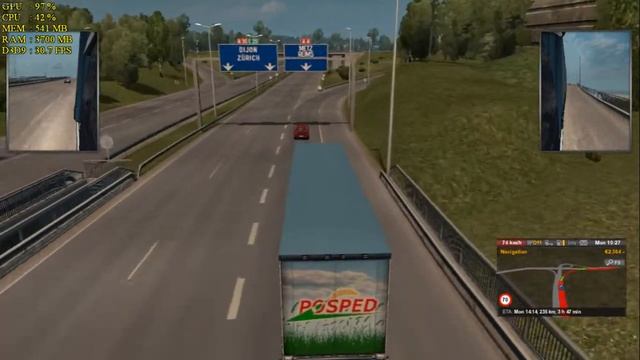 EURO TRUCK SIMULATOR 2 On Intel HD Graphics 4000 | Low End Games