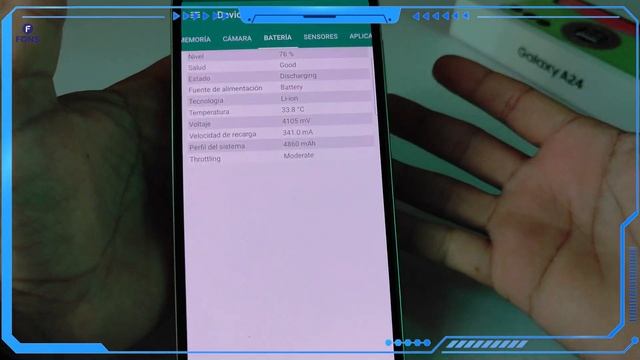Samsung Galaxy A24 Gaming Test