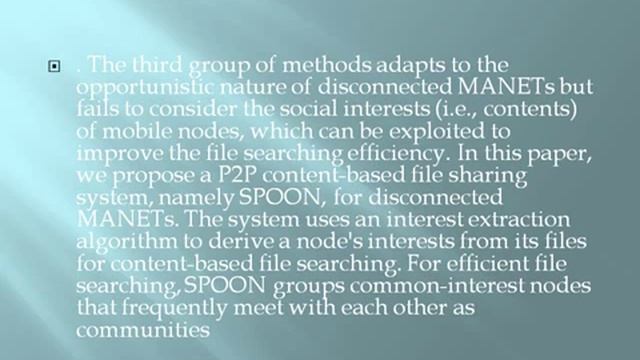 2014 IEEE JAVA/DOTNET Leveraging Social Networks for P2P Content Based File Sharing смотреть онлайн